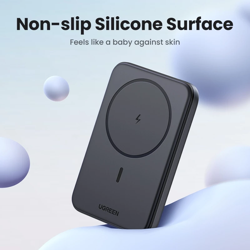 Non-slip silicone surface