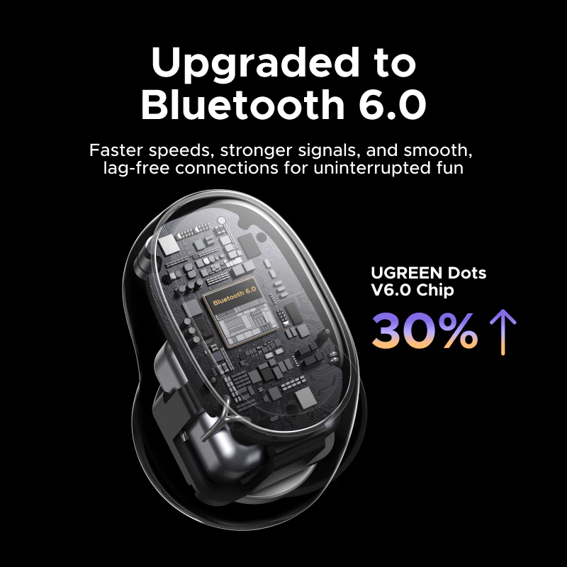 Earbud internal chip illustration
