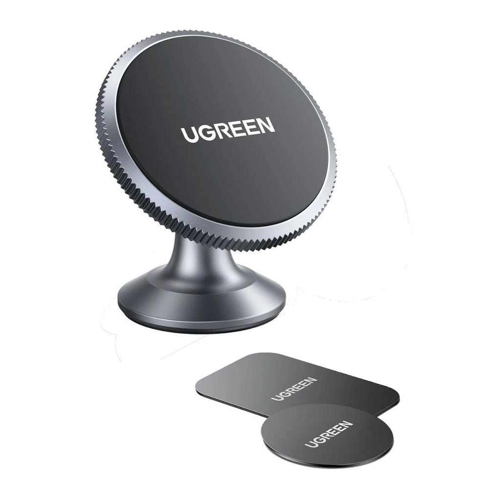 UGREEN magnetic car phone holder with two metal plates