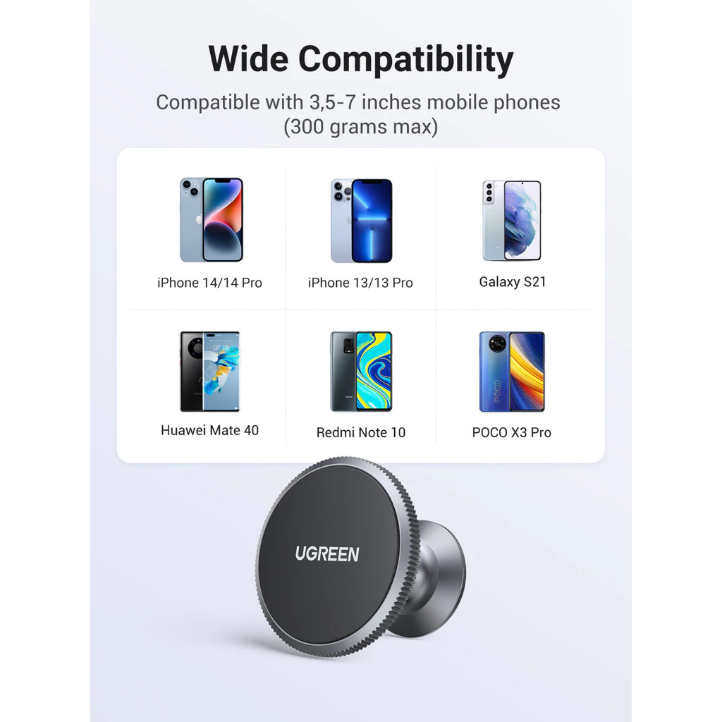 UGREEN car holder compatibility examples