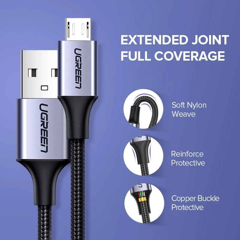 Cable strain relief and internal protection