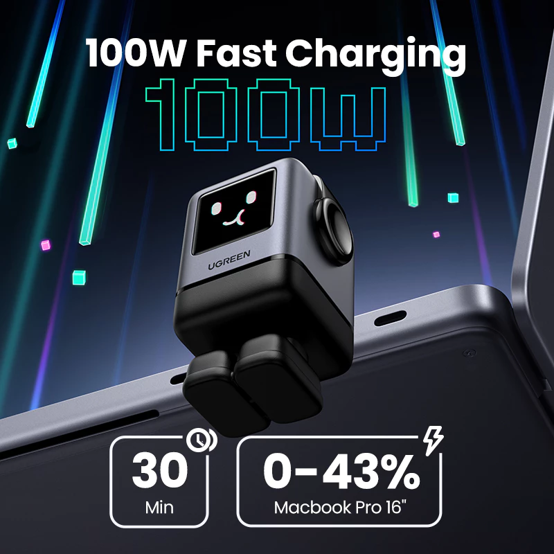 UGREEN Robot charger 100W fast charging