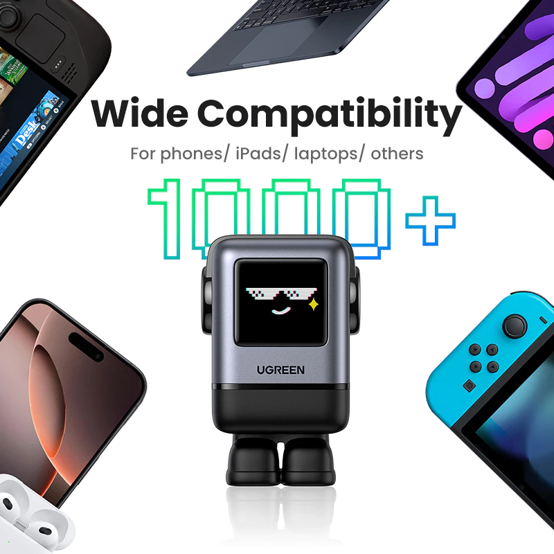 UGREEN Robot charger wide device compatibility