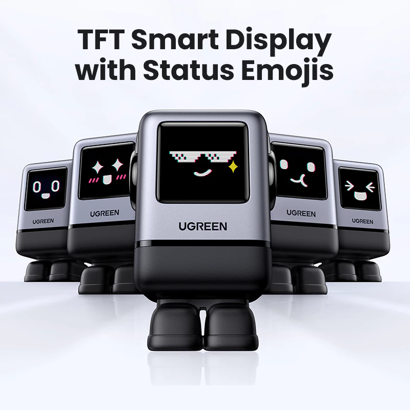 UGREEN Robot charger TFT status display