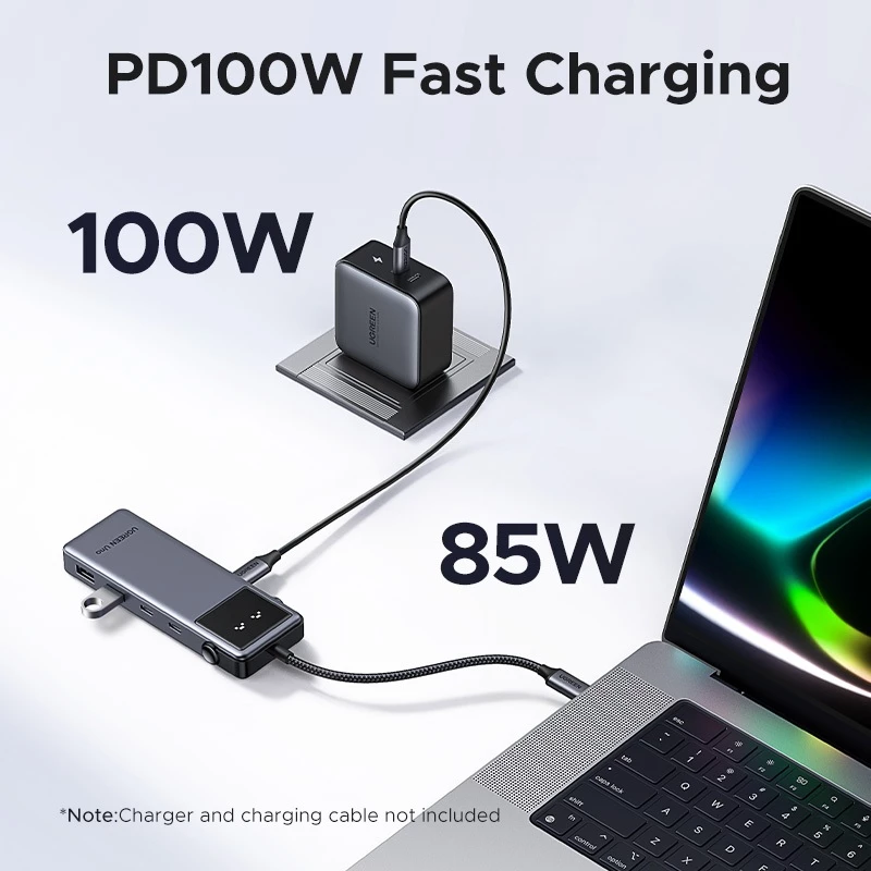 UGREEN Uno PD100W pass-through charging