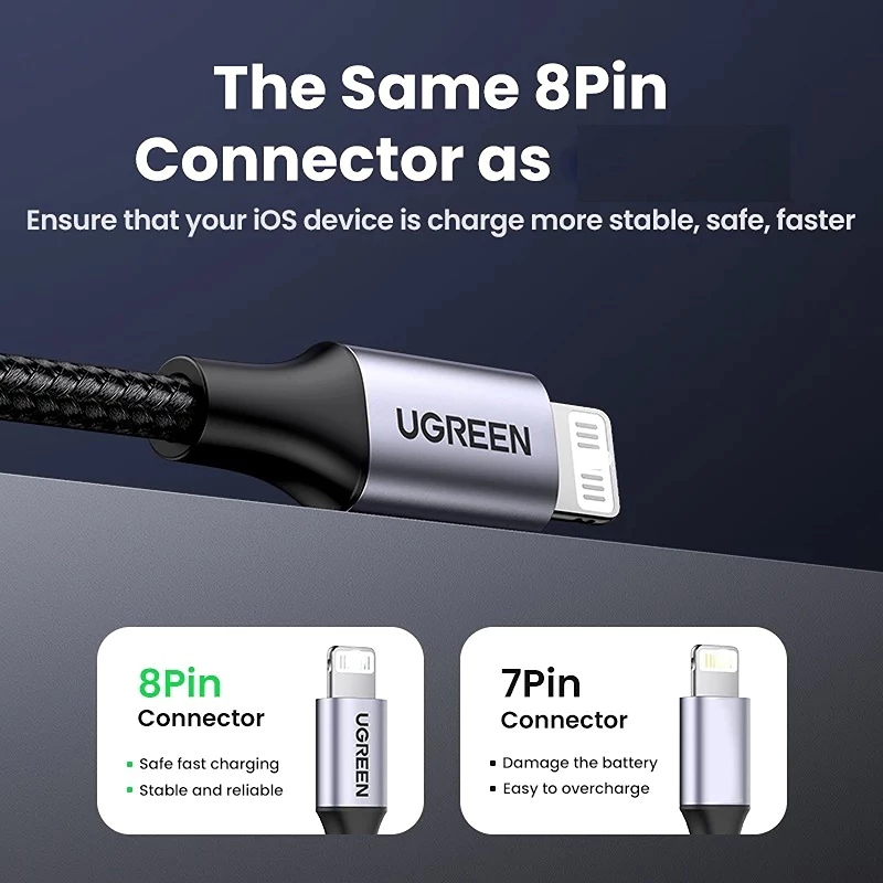 8-pin connector comparison
