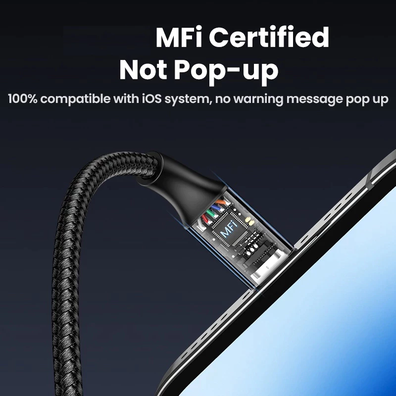 MFi certified no pop-up