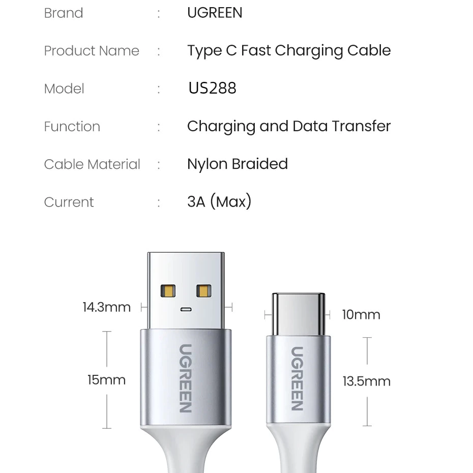 Cable specifications