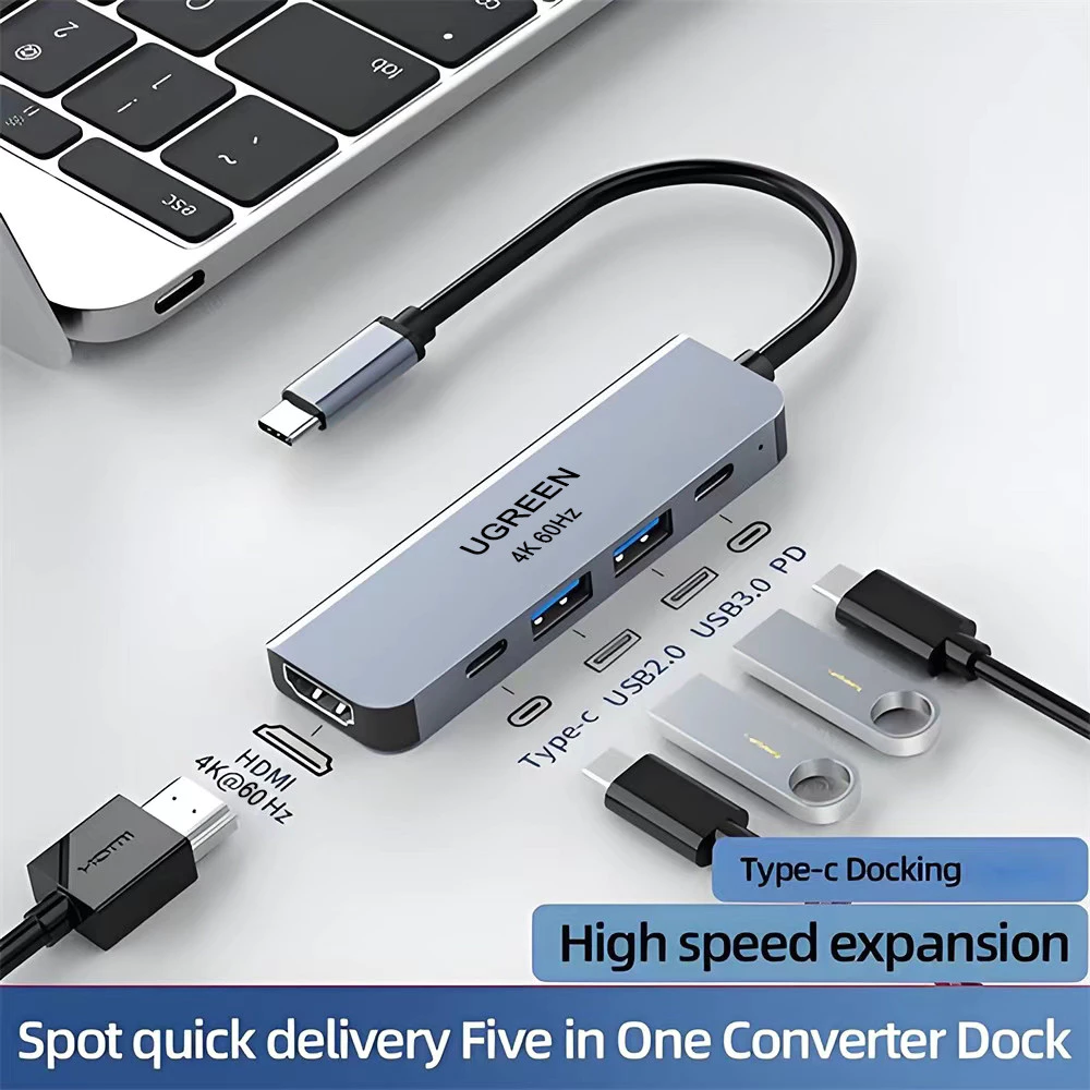 UGREEN 5-in-1 USB-C hub