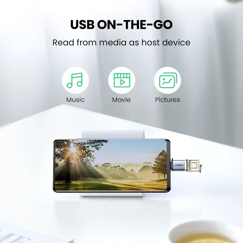 USB On-The-Go media use